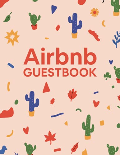 Airbnb Guestbook: Guest Reviews For Airbnb, Homeaway, Bookings, Hotels, Cafe, B&b, Motel - Feedback & Reviews From Guests: Great Gift Idea ... Present For Owner, Hotels, B&b, Say Thanks