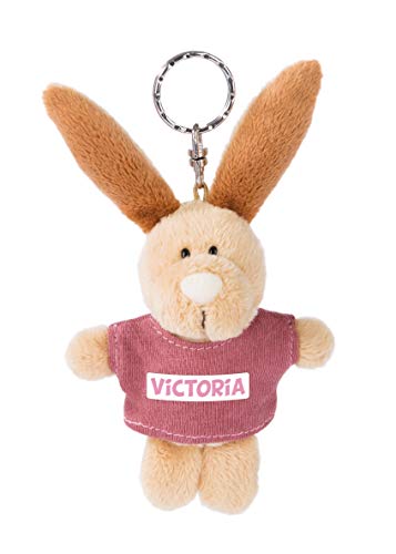 Nici 44664 Victoria - Llavero con Camiseta (10 cm), diseño de Conejo, Color Beige